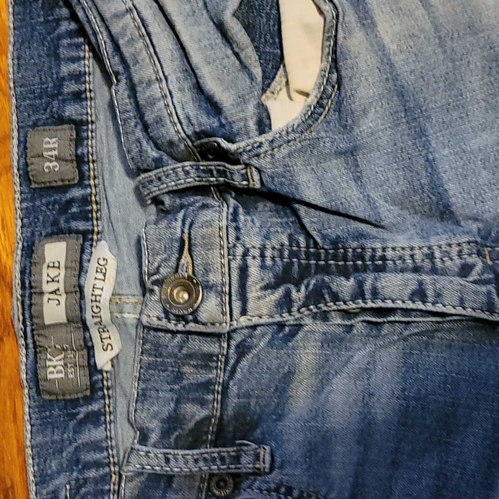 BKE JAKE STRAIGHT LEG 34R( actual S) cut to 28L